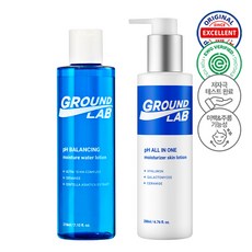 그라운드랩 남성 스킨로션 2종 세트 저자극 끈적임없는 순한 스킨케어 히알루론산 수분보습, 1세트