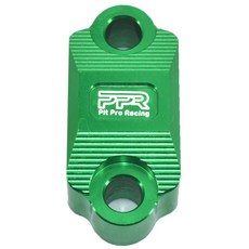 오토바이 시작 스위치 브레이크 바 모토크로스 핸들 회전 범용 클램프 클러치 액세서리 마운트 22mm CNC 정지, 6) green