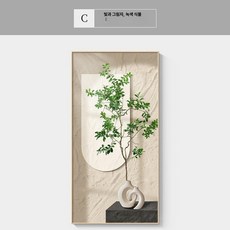 더패스터 거실액자 대형 거실 명화 포스터 그림, 60x120 [알루미늄+크리스탈 도자기 그림], C# 복과 번영과 모든 성공