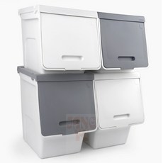 장유 루맥스 슬라이딩 리빙박스 아기옷, 1개, 일반 중 - 그레이