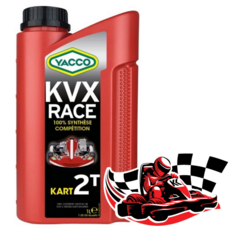 고카트 전용 엔진오일 2T KVX 레이스 2행정 합성유 야코 프랑스 직수 1L, 1개