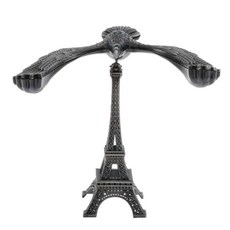 shangren 크리 에이 티브 철 균형 독수리 동상 입상 장식 선물 DIY 공예, 매질, 금속, 그레이 브론즈 12cm, 1개