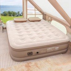 캠핑 에어매트 자동충전 와이드 퀸사이즈 에어베드 차박 텐트매트, 두께 25cm 100x190cm