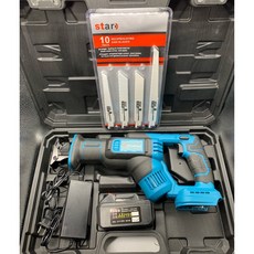 城邦 21V 往復鋸 附10片鋸片 電池, 1個, 城邦大功率往復鋸 圓款 3.0AH單電