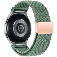 원 클릭 패브릭 밴드 삼성 갤럭시 워치 7 6 4 5 FE 밴드 40mm 44mm/갤럭시 워치 6 4 클래식 43mm 47mm 42mm 46mm/워치 5 프로 45mm 틈