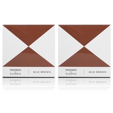 soonsoo 더 클래식 염모제, 밀크 브라운, 2개