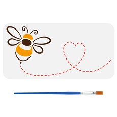 PET 레트로 동물 페인팅 스텐실 동물 테마 벽화 패턴 빈티지 감성 장식 DIY, 비스 558, 1개