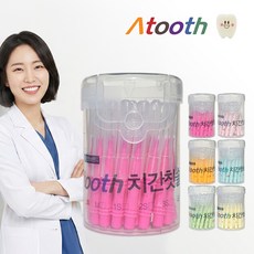 아투스 치과용 치간 칫솔 / 치과의사가 개발한 맞춤형 사이즈, 1.5mm, 30개입, 1개