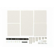 타미야 TAMYYA 미니 4WD 급료 부품 No.492 브레이크 스폰지 세트 1/2/3mm 화이트 15492, 1개