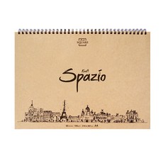 아트스퀘어 스파지오 드로잉북 크로키 스파지오 크라프트 스케치북A5 SK01, 단품