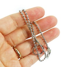 정주는스토어 체인 액자, 군번줄