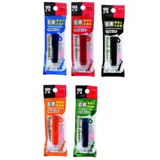 SDI 手牌 S510R 直液替換式白板筆補充卡水, 1個, 紅