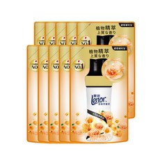 Lenor 蘭諾 原廠公司貨 衣物芳香豆 - 甜柔麝香, 10包, 440ml
