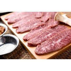 [안동청년]1등급 한우 부채살 200g 400g 국내산 구이용, 1등급 한우 부채살 200g, 1개