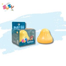 世喜SUSY 蘑菇蛋奶嘴收納蓋-四款顏色，安全材質，有效隔離灰塵，方便攜帶，寶寶奶嘴衛生防護罩, 1個, 蘑菇蛋奶嘴收納蓋-粉黃