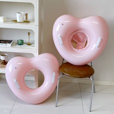 제니플로티 아기 유아용 튜브 보행기튜브 물놀이 조이튜브, 1개, 민자핑크