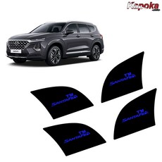 싼타페 도어캐치 LED플레이트 4조각 전구교체