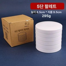 세라믹 접시 도자기 반찬 디저트 플레이팅 5단 그릇, 1개, 모조 도자기 플라스틱 퓨어화이트, 기본 색상