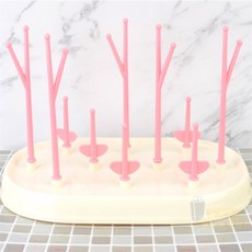 오늘상회 플라스틱 병 건조대 주방미니식기건조대 물컵건조대