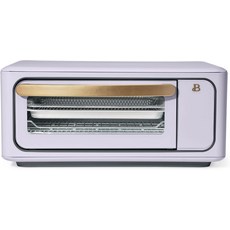 적외선 에어프라이어 토스터 오븐 콤보 9-슬라이스 1800W 조리대 대류 - 10-in-1 에어 프라이 베이킹 브로일 토스트 피자 탈수 13인치 & 통닭에 적합 디지털 터치, 5