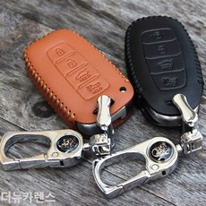더뉴카렌스 스마트키케이스 천연가죽 [BIF39246](호환 상품), HLR-112, 블랙