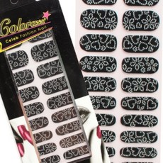 어썸만물상 컬러라치 네일스티커 스윗 드림 실버 손톱네일아트