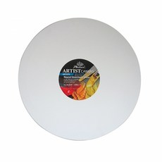 아티스트 캔버스 면천 30x30 원형 미술용품 (1개입), 개 (1개입)