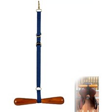 안장형 T형 행거 휴대용 안장걸이 T형 안장수납걸이 공간절약 승마장비 수납장, Blue