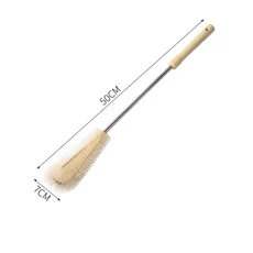 컵브러쉬 세척용 긴 손잡이 나무 나일론 솔 작은 병 # 3273, 04 LongA 50cm