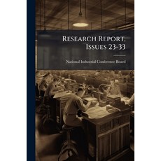 (영문도서)Research Report Issues 23-33 Paperback, Nabu Press, English, 9781286583210