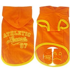 유니드잇 SK펫 97 후드티셔츠 오렌지 강아지옷 반려견옷, XL