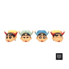 Moshi Moshi 蠟筆小新造型擺飾，可愛卡通人物居家辦公療癒擺件, 1個