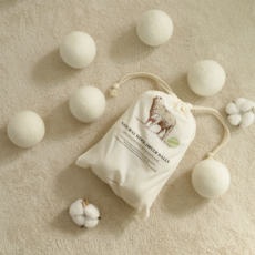 데일리오브젝트 양모볼 건조기 드라이어볼 양모볼 6p set, 1세트