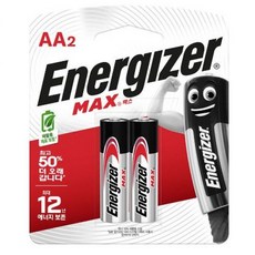 에너자이저 알카라인 맥스 AA 2입, 맥스 AAA2입