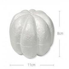 호박만들기 (TD) (재료) 스티로폼-호박(대), 본상품