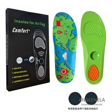 ANGLE NELA Comfort+ 鞋墊 AirTag 適用 透氣材質, 1套