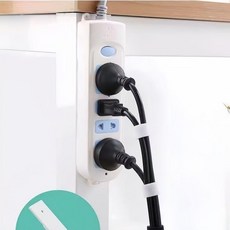 ein coin 魔術貼紮帶 束線帶, 1個, 普通-粘力：黑色 0.3米  反覆使用+, 黑色