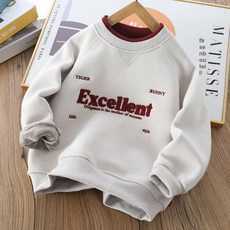 남아 겨울 기모 맨투맨 후드티 중대형 아동티