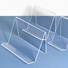 투명 아크릴 받침대 도서 전시용 전자기기 거치대, 본상품선택 WCE2E12, 1개