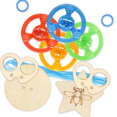 팽이놀이 끈팽이놀이 실팽이놀이 팽이만들기, 끈팽이-(원)