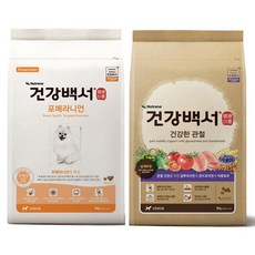 뉴트리나 건강백서 강아지사료 포메라니안2kg+관절2kg, 1개, 2kg