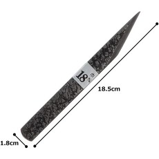 龍藏 共柄切出小刀, 龍藏 共柄切出小刀 槌目入 18mm