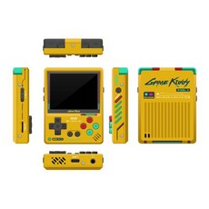 휴대용 레트로 게임기 메탈 콘솔 선물 맞춤형 향수 게임 Gkd 풀 아케이드 바디 Cnc Pixel2 새로운, Gold, 64G