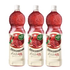 자연은 석류 주스, 1.5L, 3개