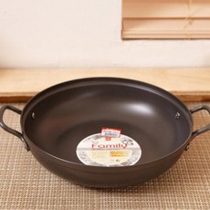 주방 식당 다용도 코팅전골냄비 28cm 요리용 찌개용 얕은전골팬