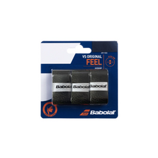 바볼랏 VS 오리지널 테니스 오버그립, 1개, 3개입 (블랙/옐로우)