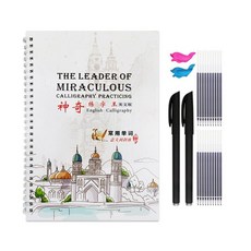 臺灣出貨 初學者凹槽練字帖 成年人大學生常用單詞美文名人名言速成斜體英文, 1個, 常用單詞-斜體