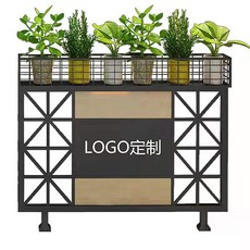 簡約鐵藝矮隔斷餐廳卡座圍欄墻火鍋飯店過道屏風 LKKY, 款式8 每平方