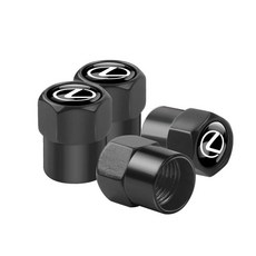 스포츠 플러그인 하이브리드 자동차 휠 타이어 밸브 캡 스템 커버, 5. black, 1개