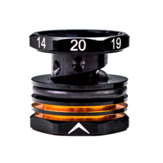 14-20mm Adjustable Ride Height Gauge Black Golden, 1개